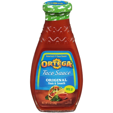 Ortega Mild Taco Sauce 8 Oz., PK12